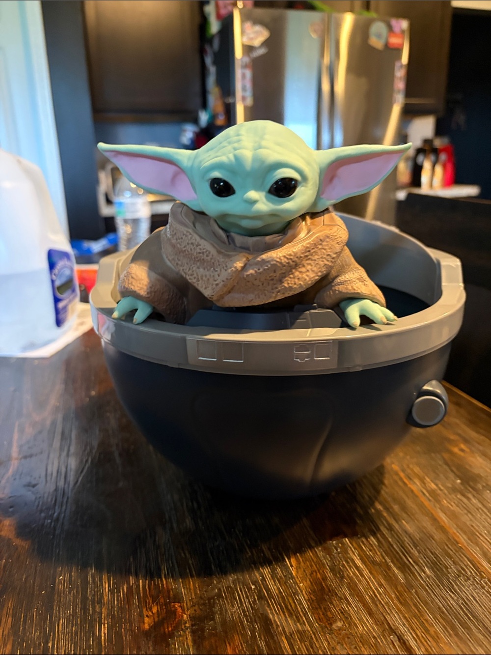 Star Wars The Child (Grogu) Playset Figure - Green & Brown